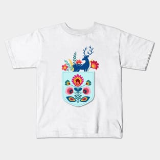 Deer in my pocket Kids T-Shirt